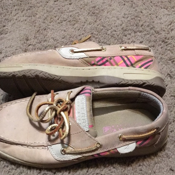 Girls Sperry top sided loafers Sz 4.5 - Picture 3 of 5